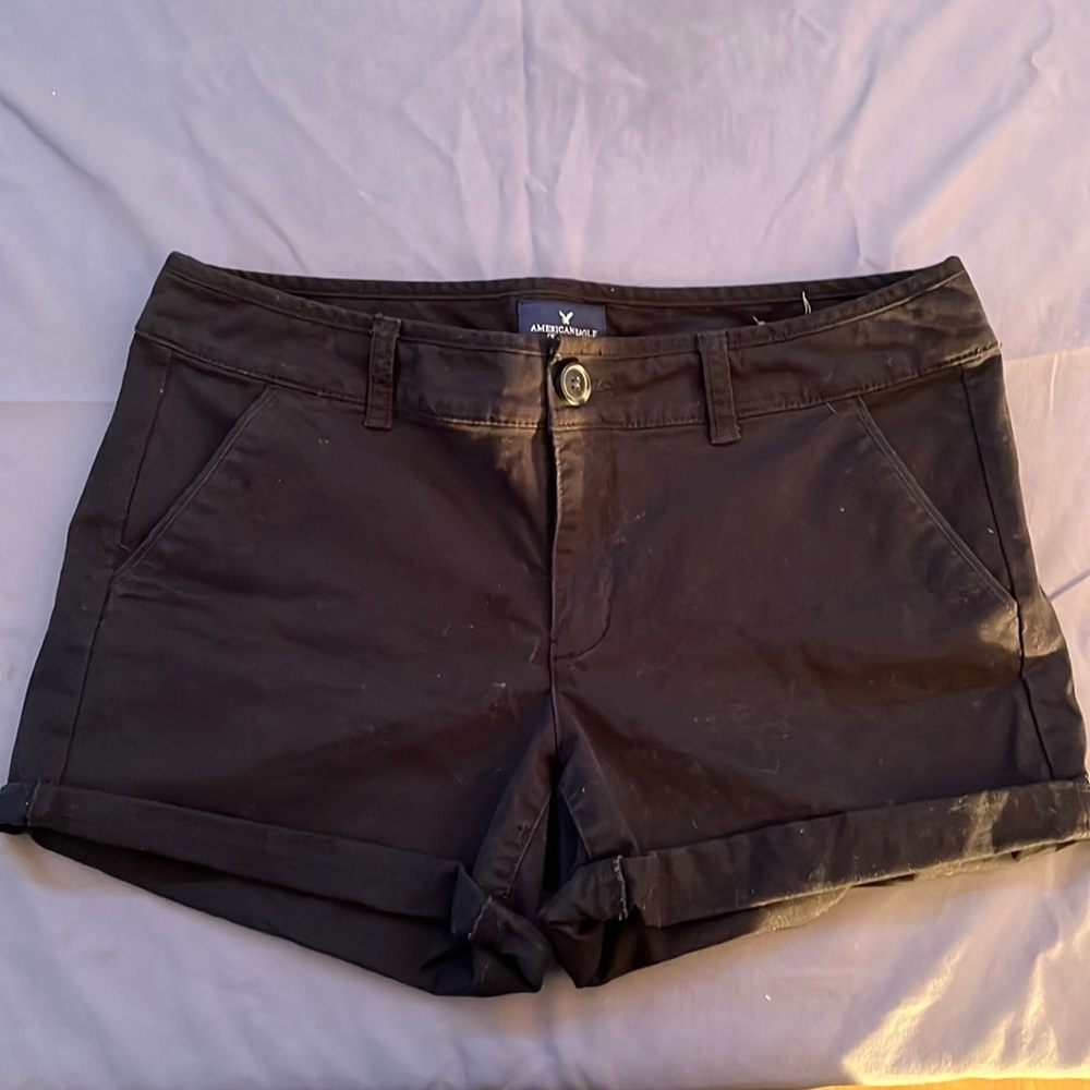 American Eagle Black Shorts